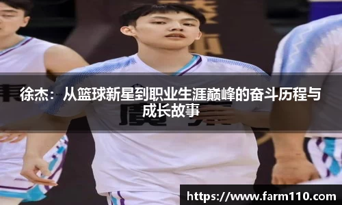 徐杰：从篮球新星到职业生涯巅峰的奋斗历程与成长故事
